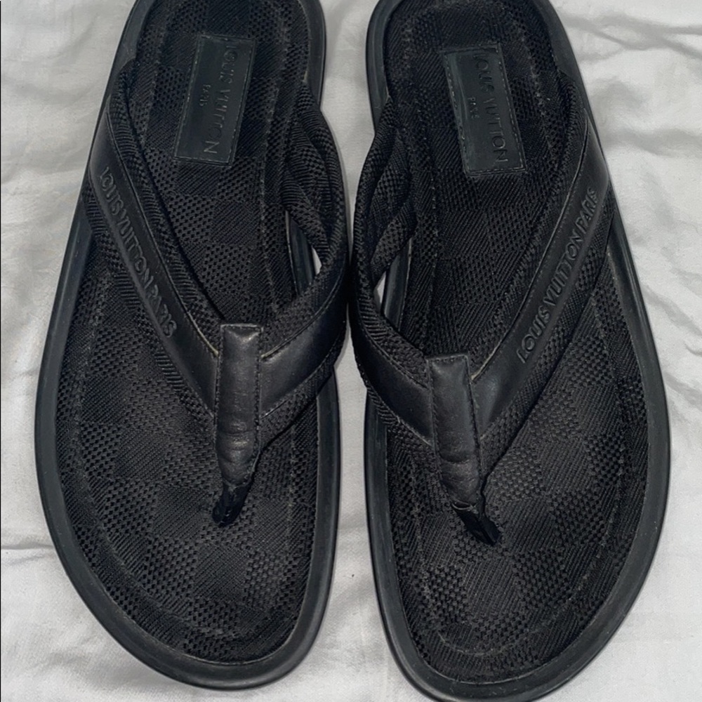 Authentic Louis Vuitton Flip Flops